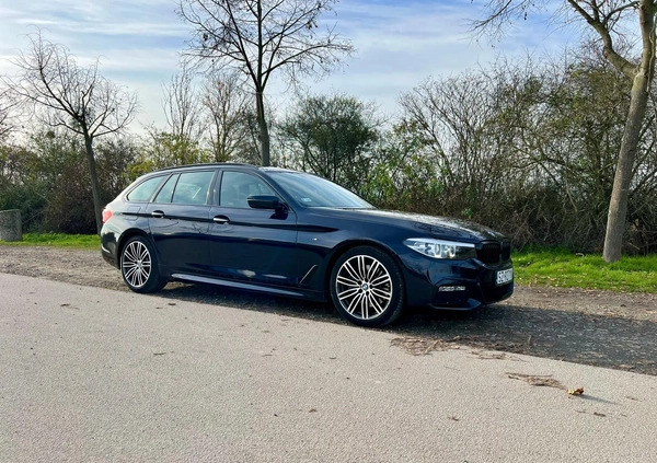 BMW Seria 5 cena 98400 przebieg: 190000, rok produkcji 2017 z Wołów małe 742